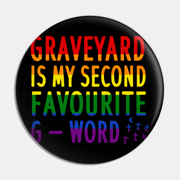 Halloween gay LGBT+ community cemetery scary Pin by FindYourFavouriteDesign