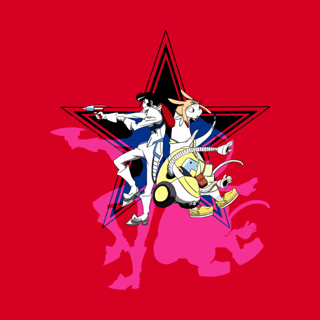 Space Dandy- Dandy Crew by Visual_Discord