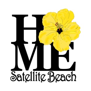 HOME Satellite Beach Yellow Hibiscus T-Shirt