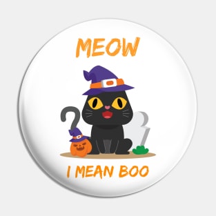 meow i mean boo Pin