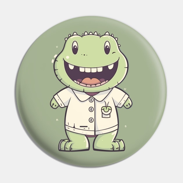 Kawaii Crocodile Graphic Design: Spreading Joy with Every Stroke Pin by SulimanKhan