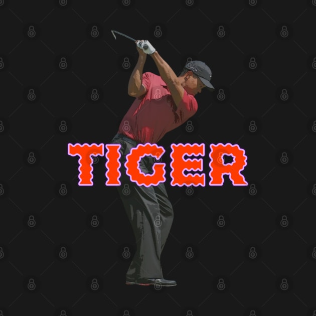 Tiger Woods backswing by YungBick