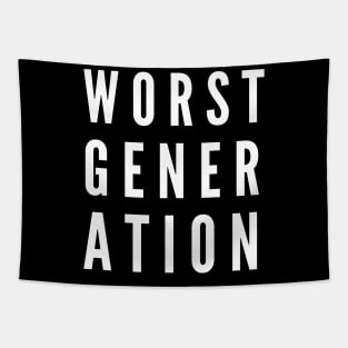 Worst Generation Tapestry