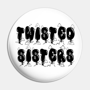 Balloon Clouds - Twisted Sisters Pin