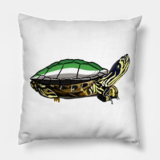 Aromantic Pride Turtle Pillow