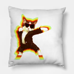 The Dancer Cat Pillow