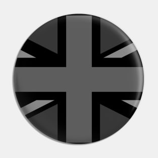 Monochrome Union Jack Pin