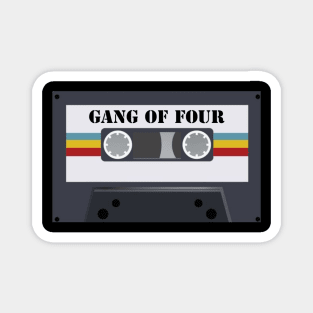 Gang of Four / Cassette Tape Style Magnet