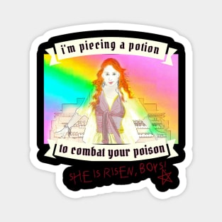 She Is Risen Magnet