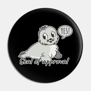 Seal Of Approval Pin