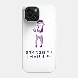 Gaming is my therapy Phone Case