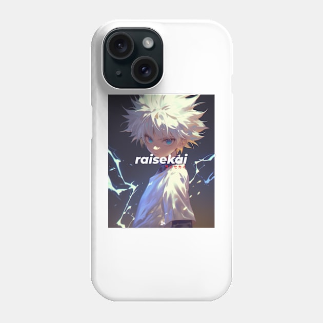 Killua Zoldyck Phone Case by raisekai