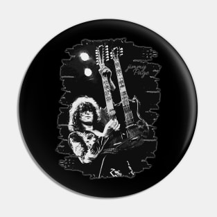 Jimmy page \ Poster Art Pin