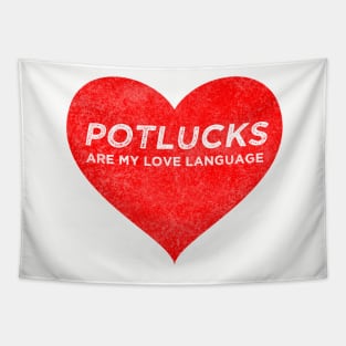 Potlucks are My Love Language Tapestry