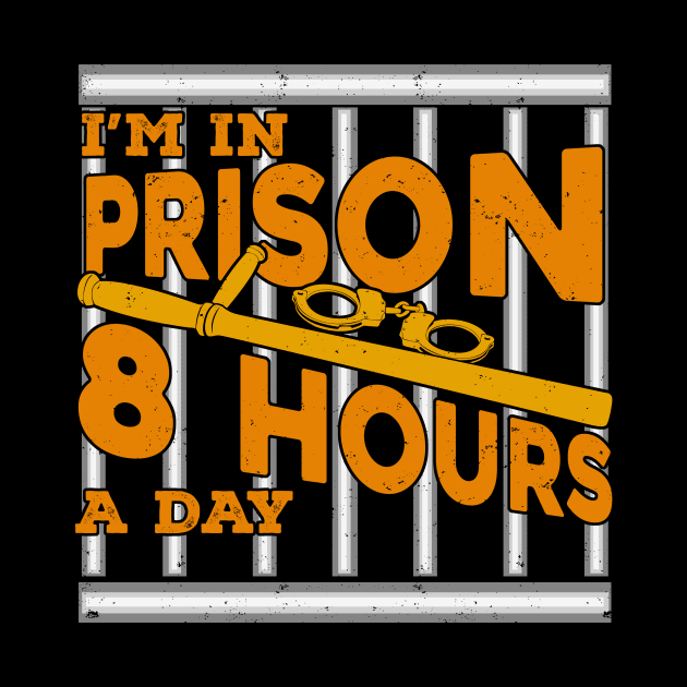 Prison Jail Guard Correctional Officer Gift by Dolde08