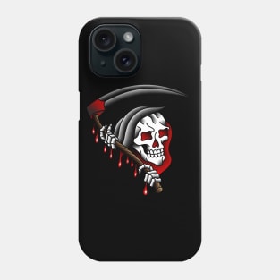 American Traditional Grim Reaper Phone Case