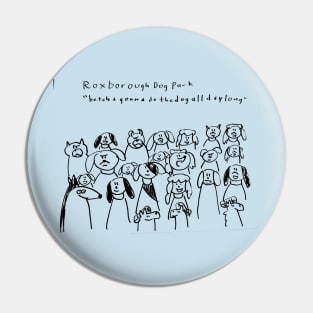 Roxborough Dog Park Pin