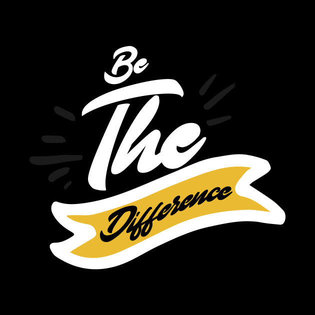 'Be The Difference' Environment Awareness Shirt by ourwackyhome