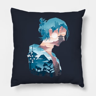 Ukiyo e The Founding Titan Pillow