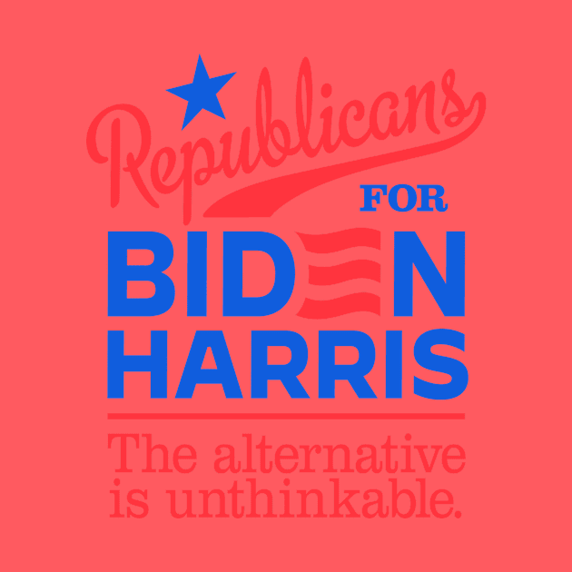 Republicans For Biden, the alternative is unthinkable by MotiviTees