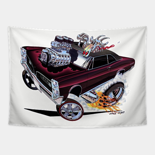 GOATINATOR 1967 GTO Purple Tapestry by vincecrain