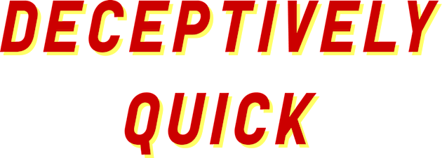 Deceptively Quick Kids T-Shirt by thesweatshop