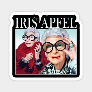 Iris Apfel Fashion Model Magnet