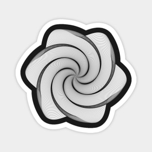 Polar Flower I Magnet