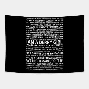 Derry Girls Quotes Tapestry