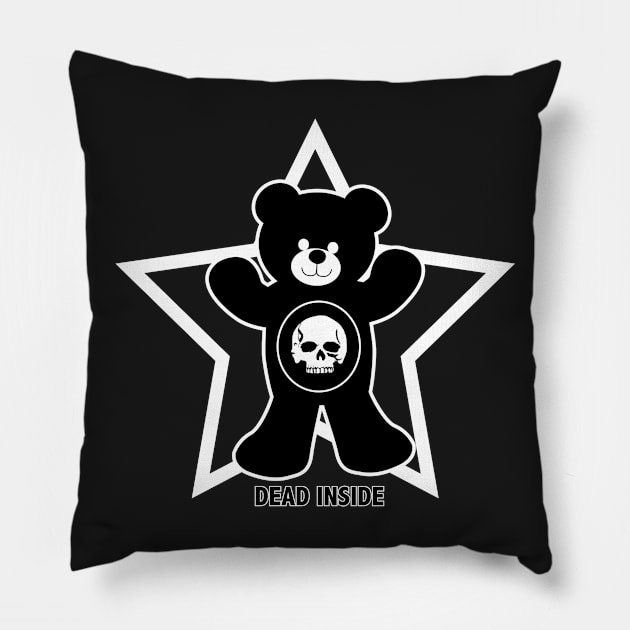 DEAD INSIDE Pillow by kingegorock