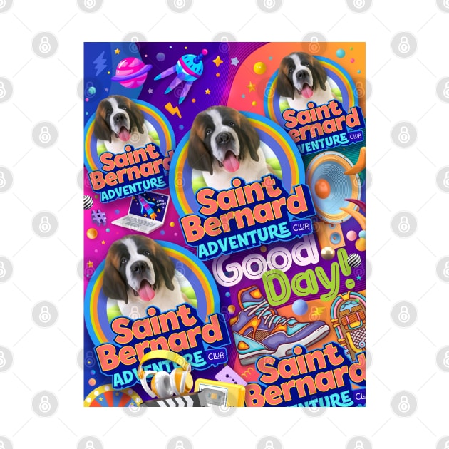 Saint Bernard Dog Gifts v2 by Puppy & cute