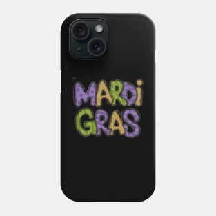 Mardi Gras Groovy Kids Men Women Funny Mardi Gras Outfit Phone Case