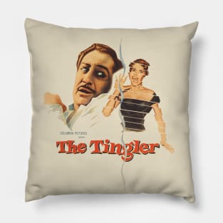 The Tingler Movie Poster Pillow