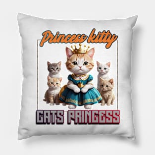 Princess kitty, cats Princess Pillow