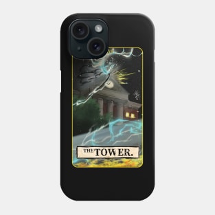 TAROT XVI - THE TOWER Phone Case