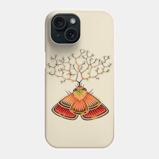 tree moth Phone Case