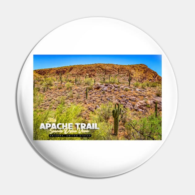 Apache Trail Scenic Drive View Pin by Gestalt Imagery