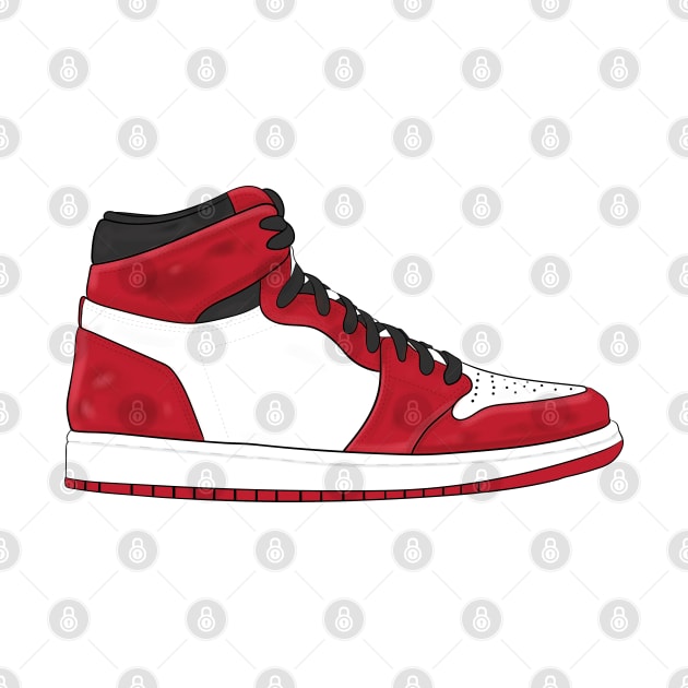 Air Jordan I (1) - Chicago by WalkDesigns