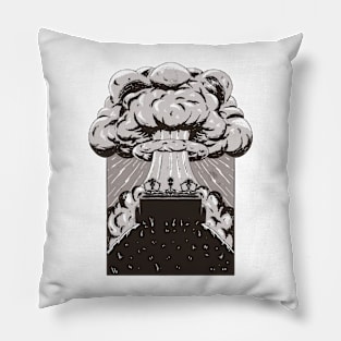 SKELETONS AND EXPLOSION Pillow