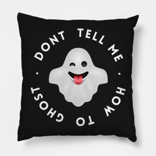 Julie And The Phantoms Don't Tell Me How To Ghost  | Sunset Curve Pillow