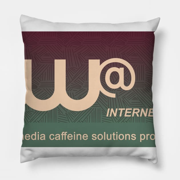 TW@ Internet cafe Pillow by MBK