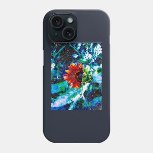 Homage VanGogh Sunflowers and Starry Night In One Phone Case