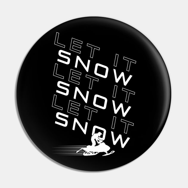 Let It Snow Pin by futiledesigncompany