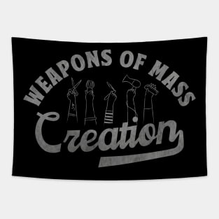 Weapons Of Mass Creation Hairstylist Tapestry