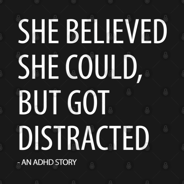 She Believed She Could, But Got Distracted - Funny by Pointless_Peaches