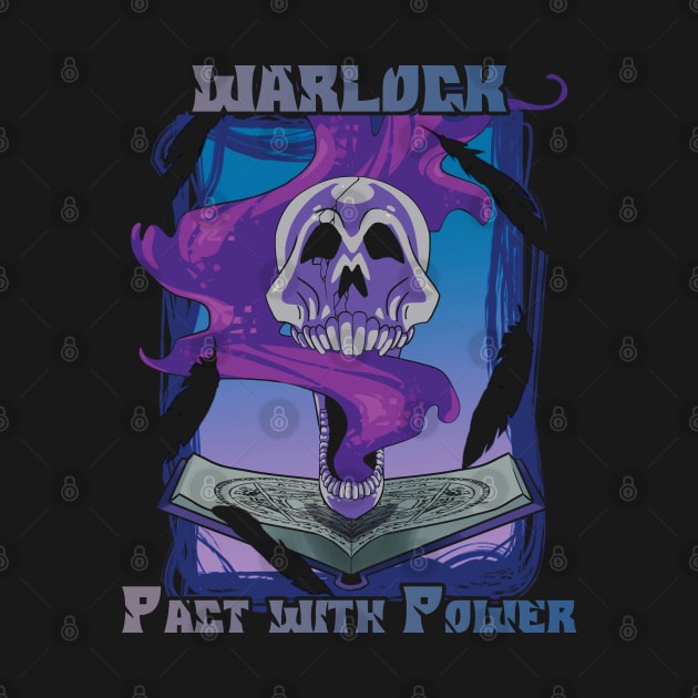 Warlock Pact with Power - Dungeons and Dragons by wildbot