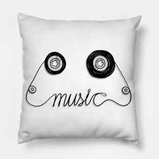 BETTER IN CASSETTE Pillow