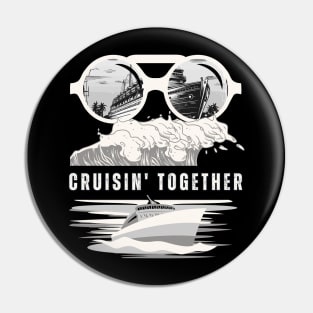 Retro Cruisin' Together - Family Cruise Pin