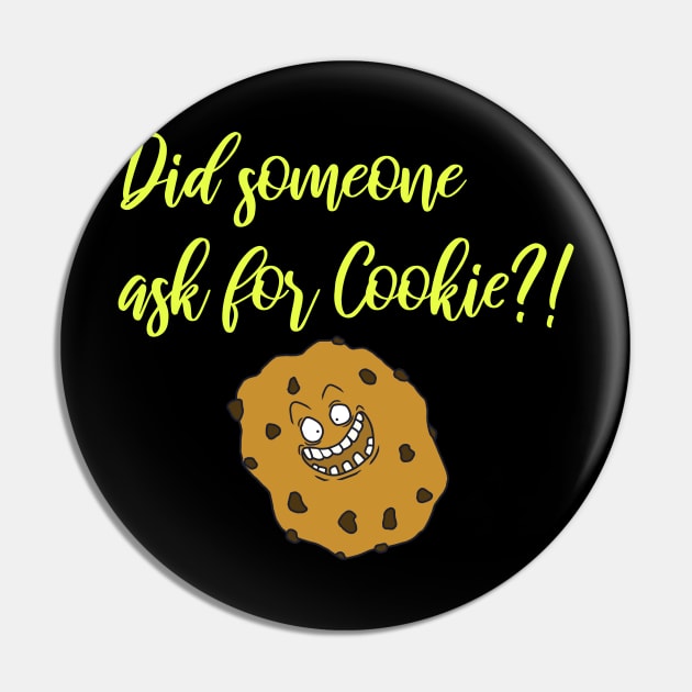 did someone ask for cookie Pin by FromBerlinGift