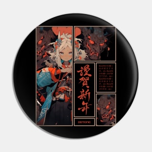 demonic anime girl Pin